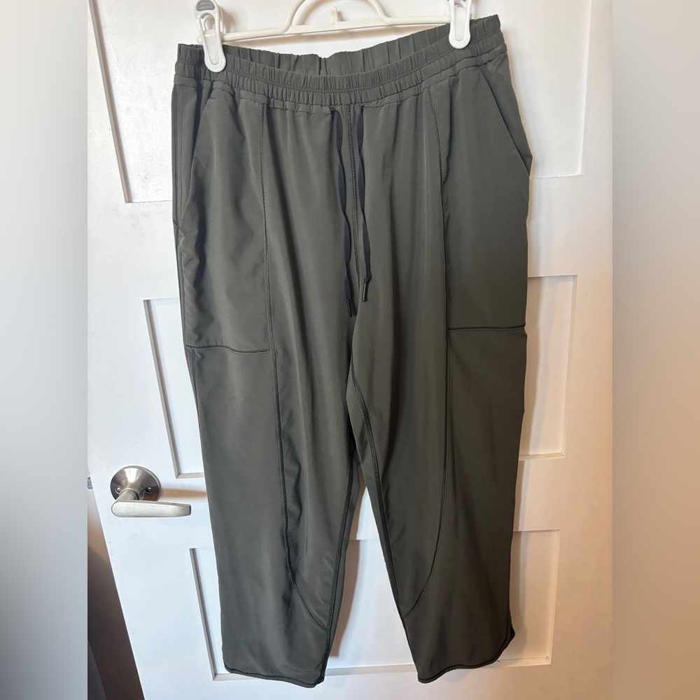 lululemon athletica Olive Drawstring Jogger Pants